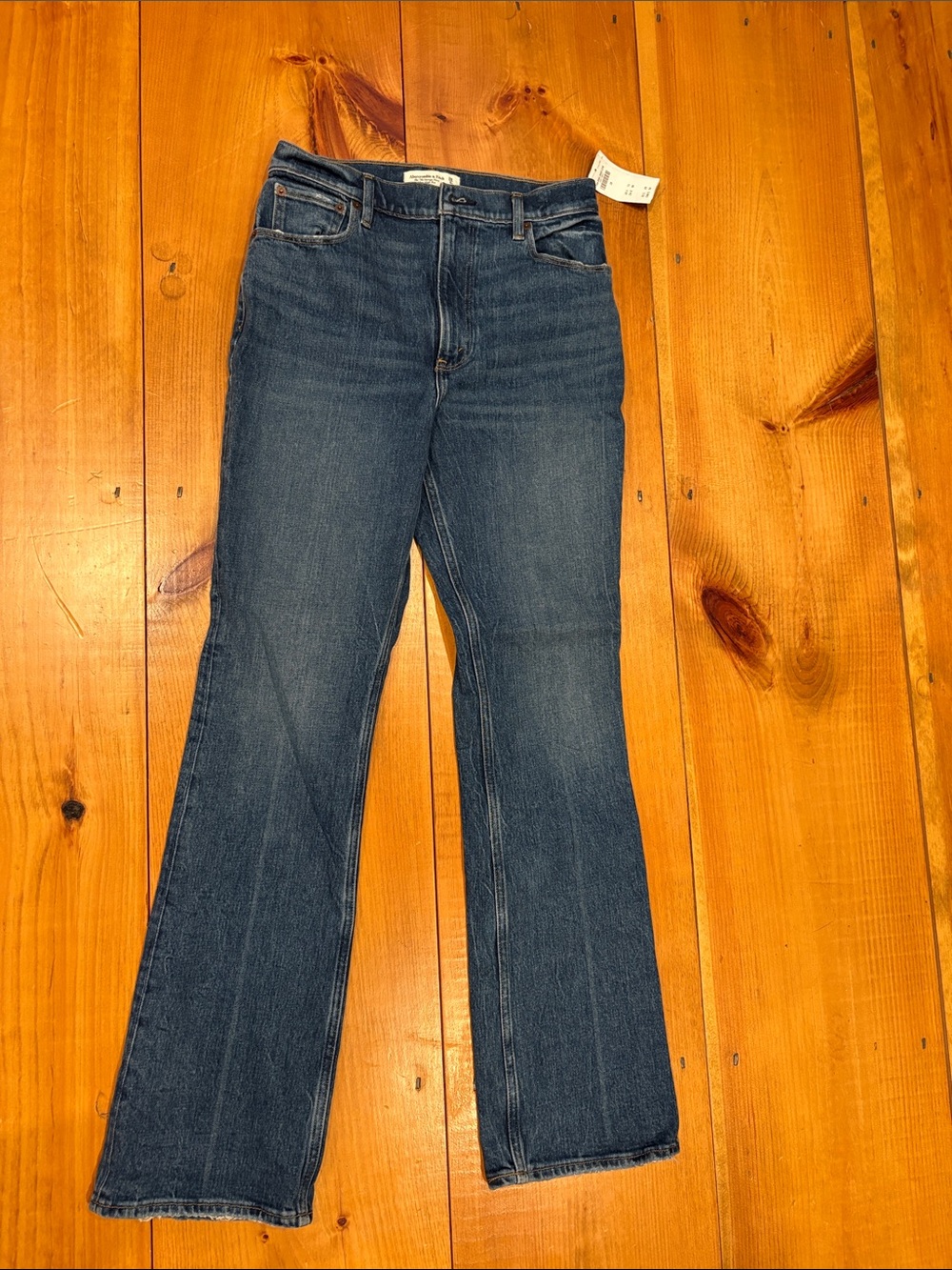 Abercrombie & Fitch Dark Blue Flare Jeans